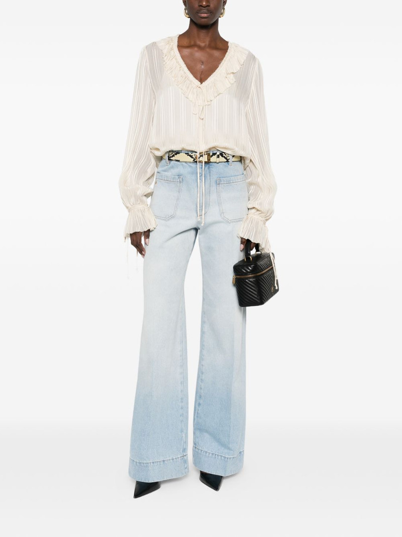 PINKO Biddy ruffled blouse outlook