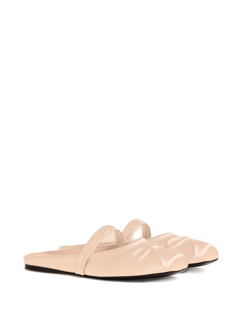 bow-detail slip-on ballet flats - 2