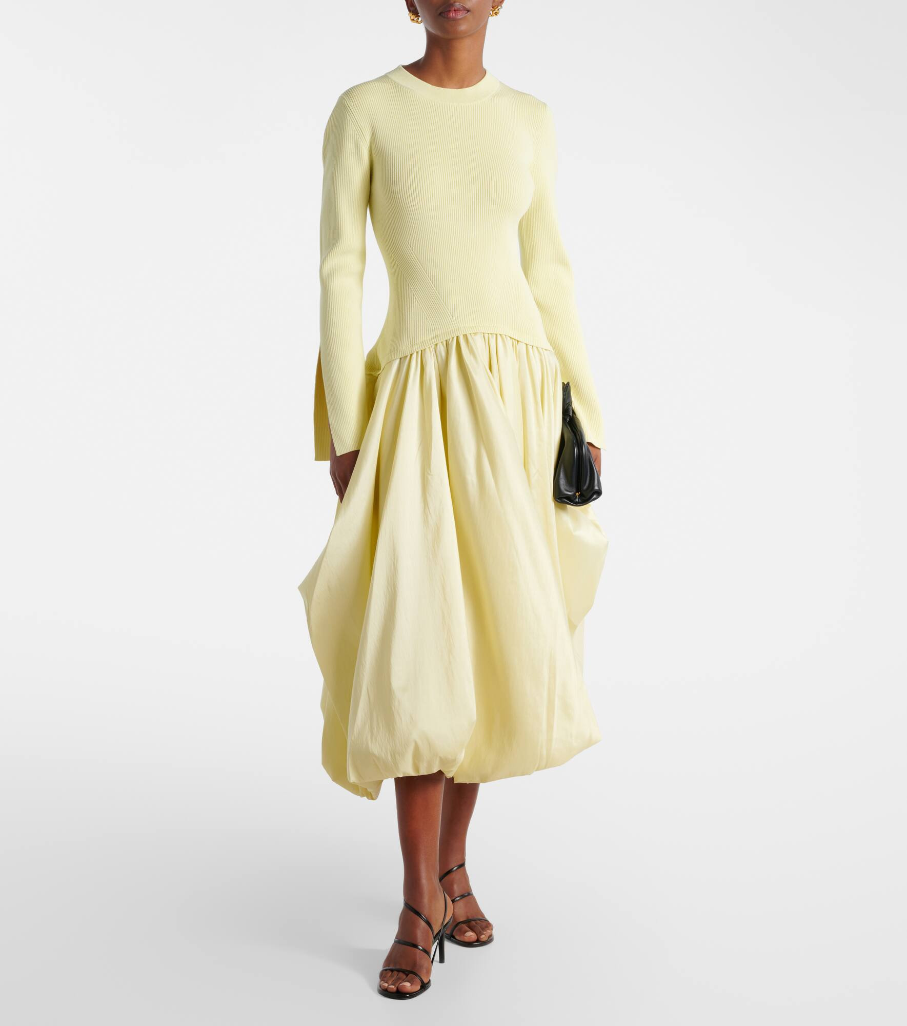 Izzy taffeta midi dress - 2