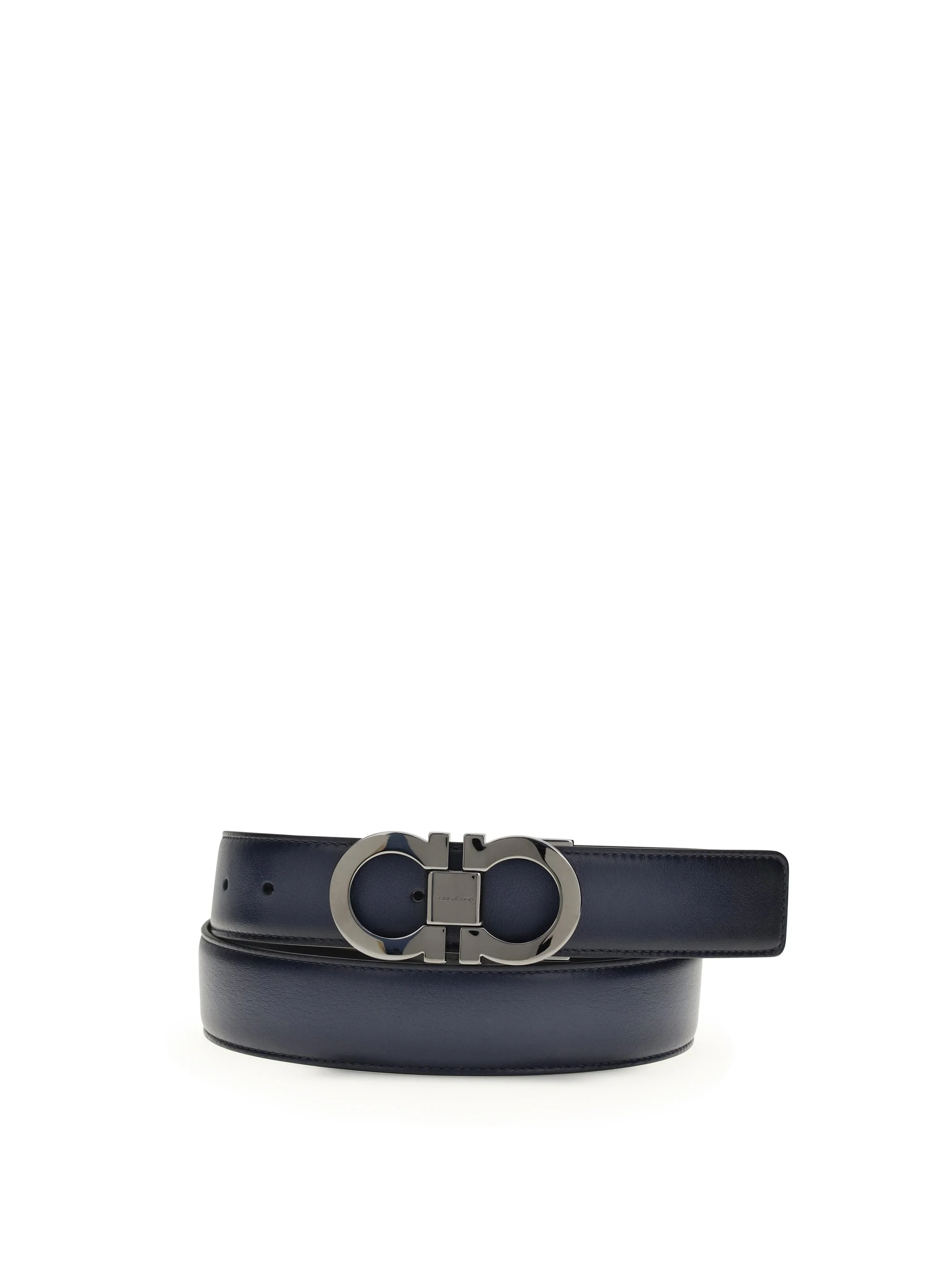 Ferragamo Men Gancini Reversible Belt - 1