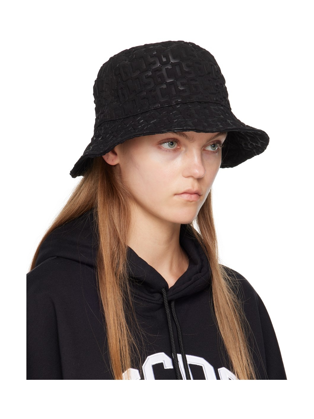 Black Monogram Hat - 2