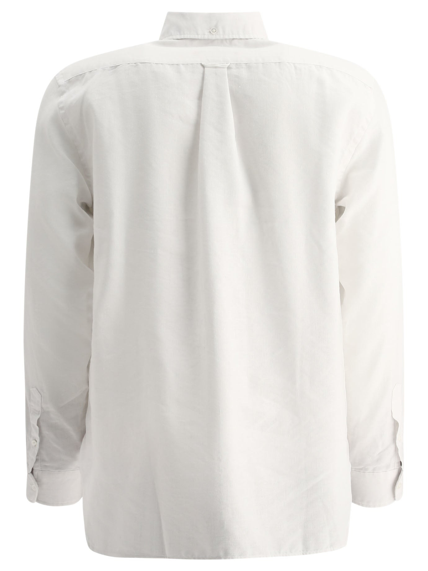 Beams Plus Linen Shirt With Chest Pocket - 2