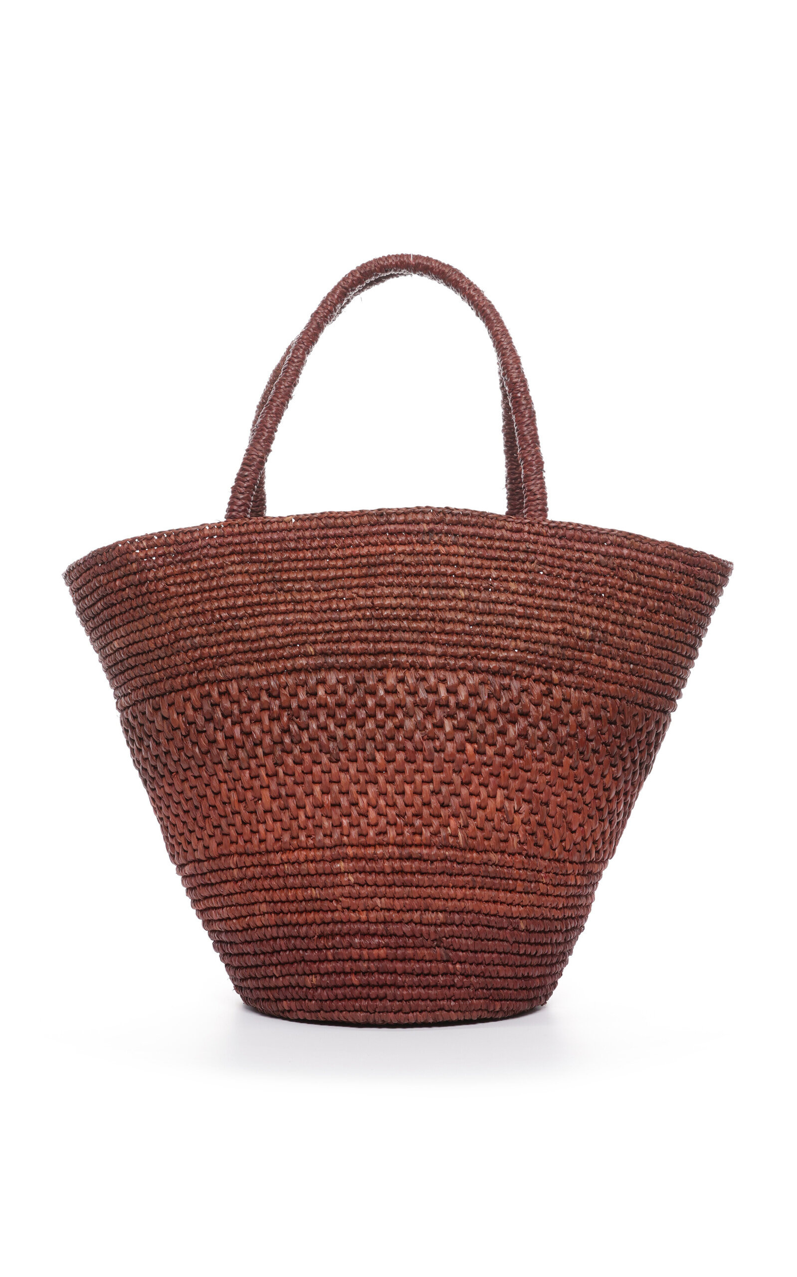 Emilie Raffia Tote Bag brown - 1