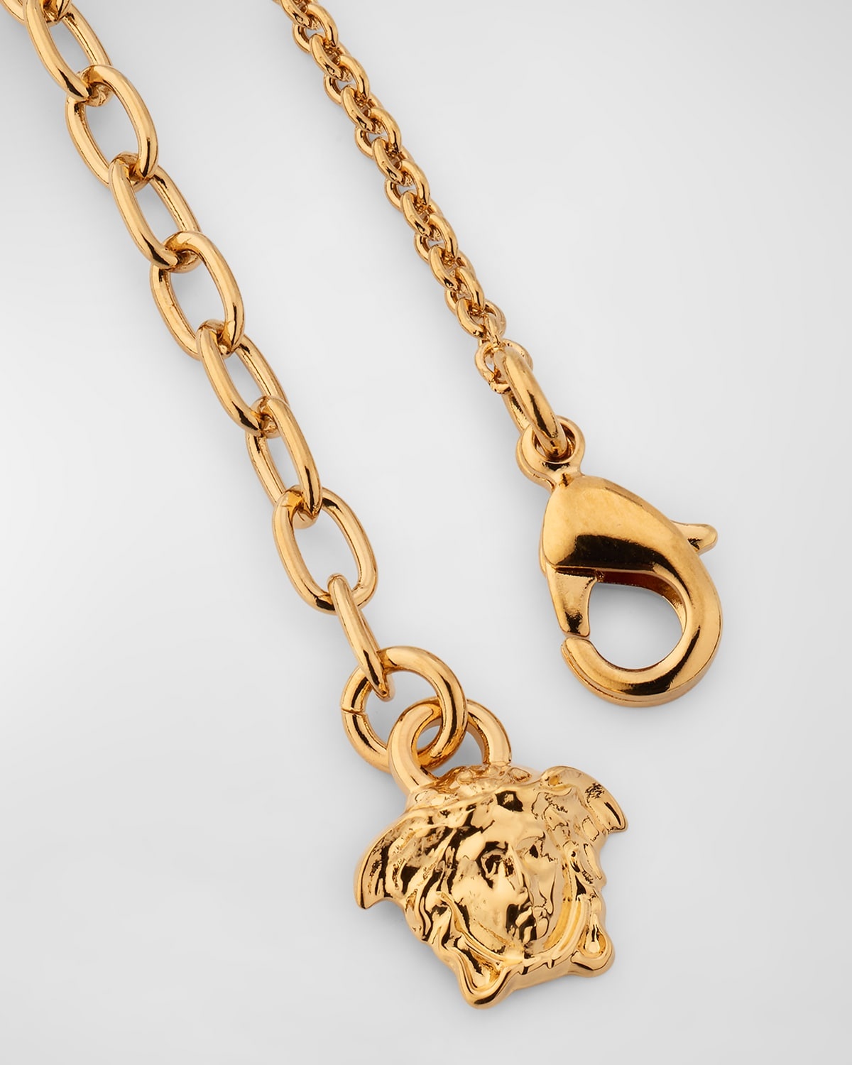 Men's Crystal Medusa Pendant Necklace - 4