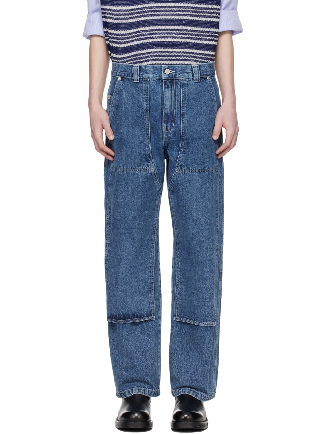 Indigo Carpenter Jeans - 1