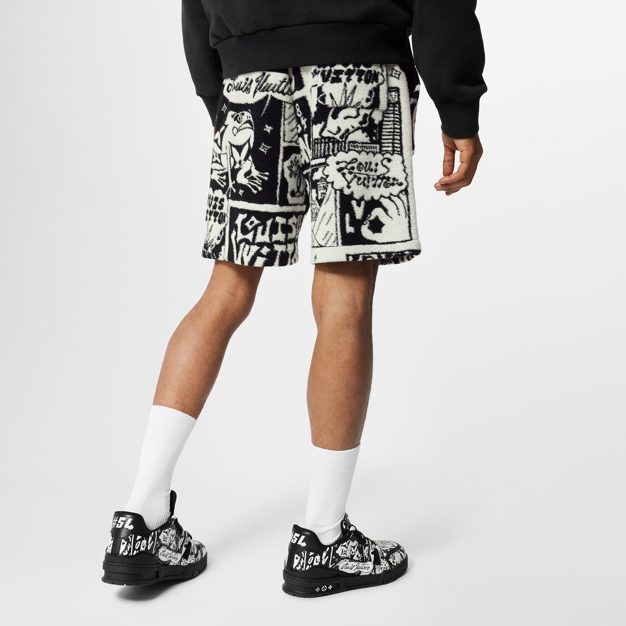 LV Comics Fleece Short - 5