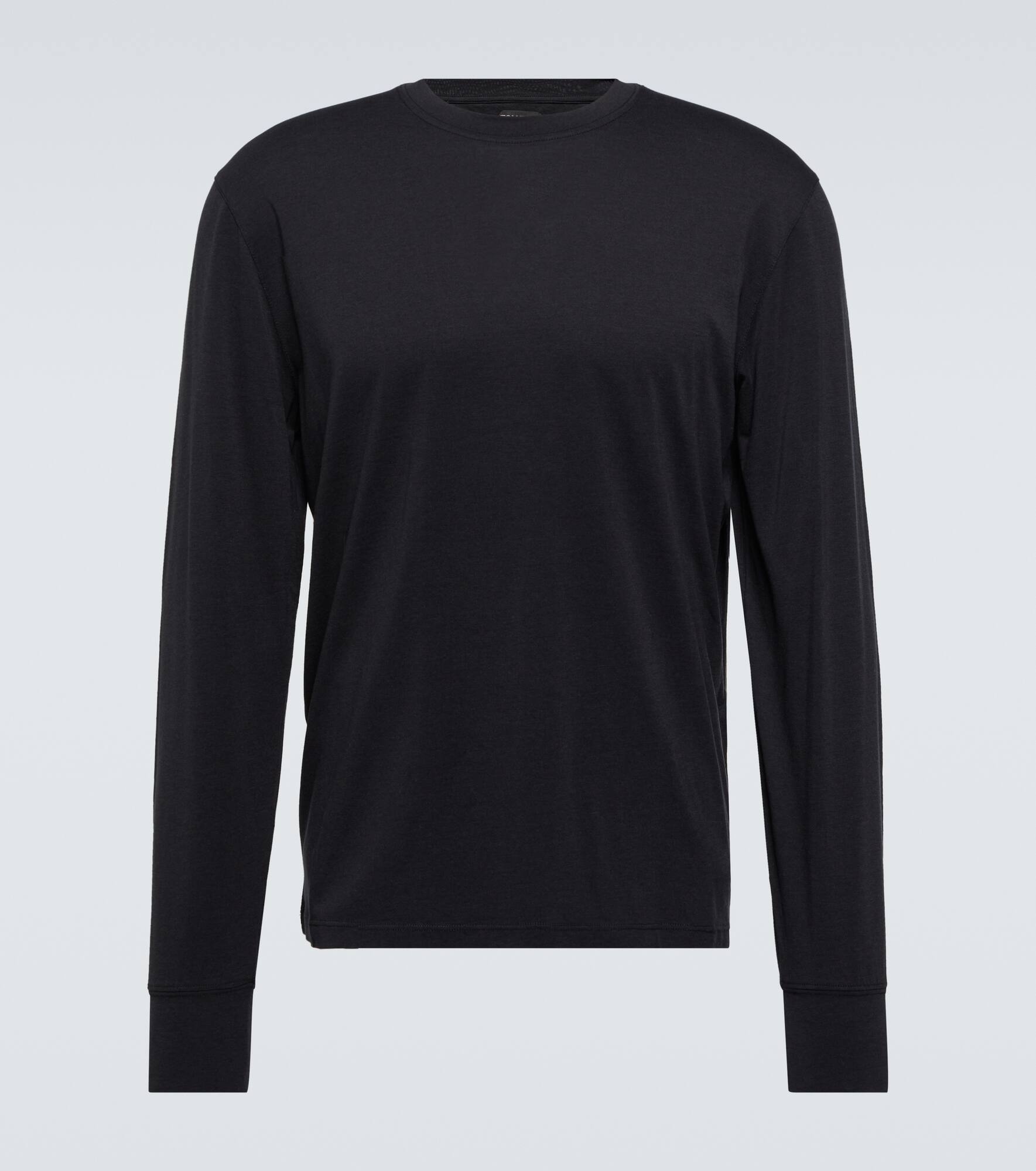 Cotton-blend sweatshirt - 1