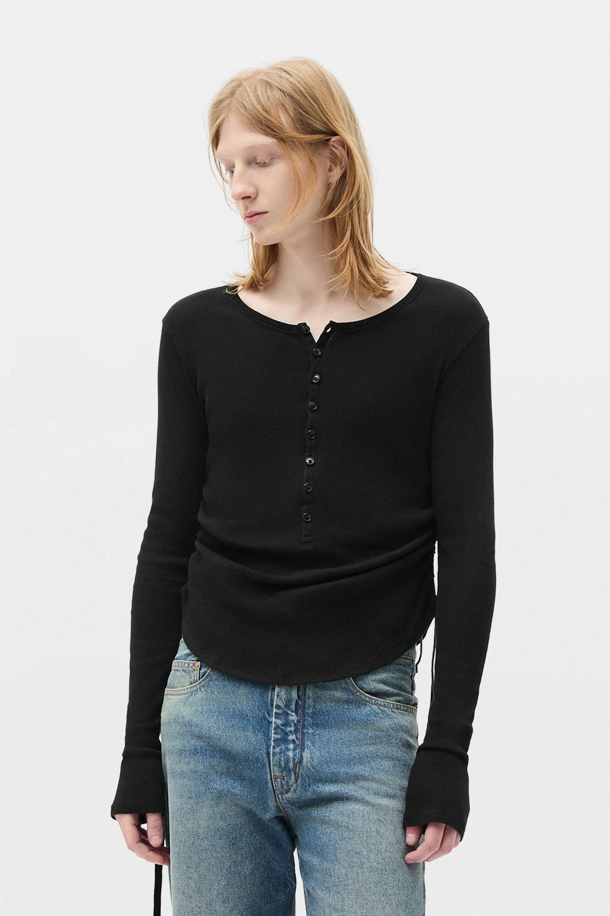 Hamar Wrinkled Serafino Top - 1
