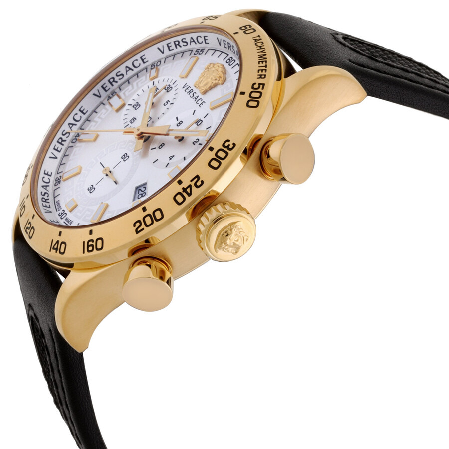 Versace Hellenyium Chronograph Quartz Silver Dial Men's Watch VE2U00222 - 2