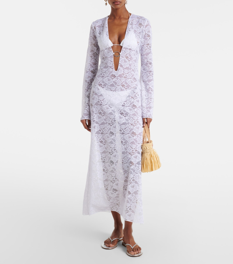 Oséree Bridal lace beach cover-up outlook