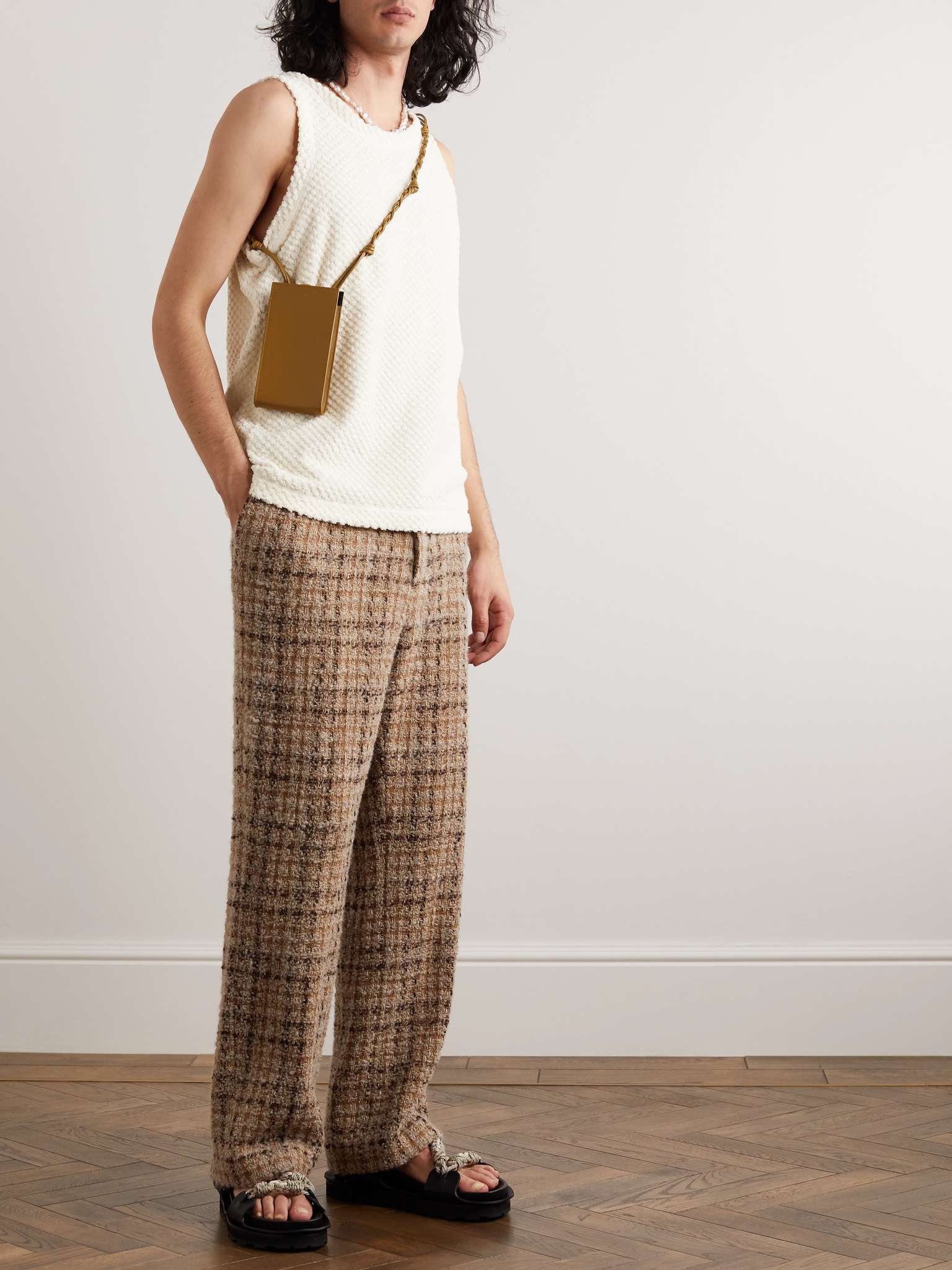 Cotton-Blend Terry Tank Top - 2