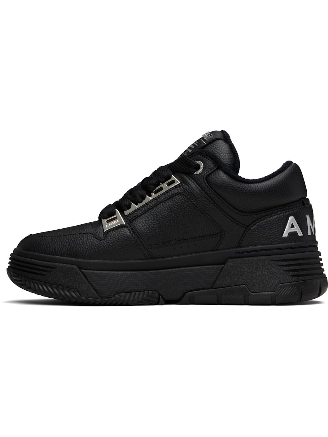 Black Metallic MA-1 Sneakers - 3