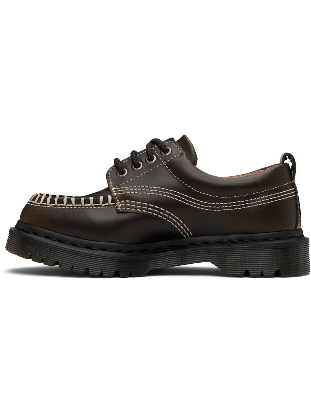 Khaki Lowell Derbys - 3