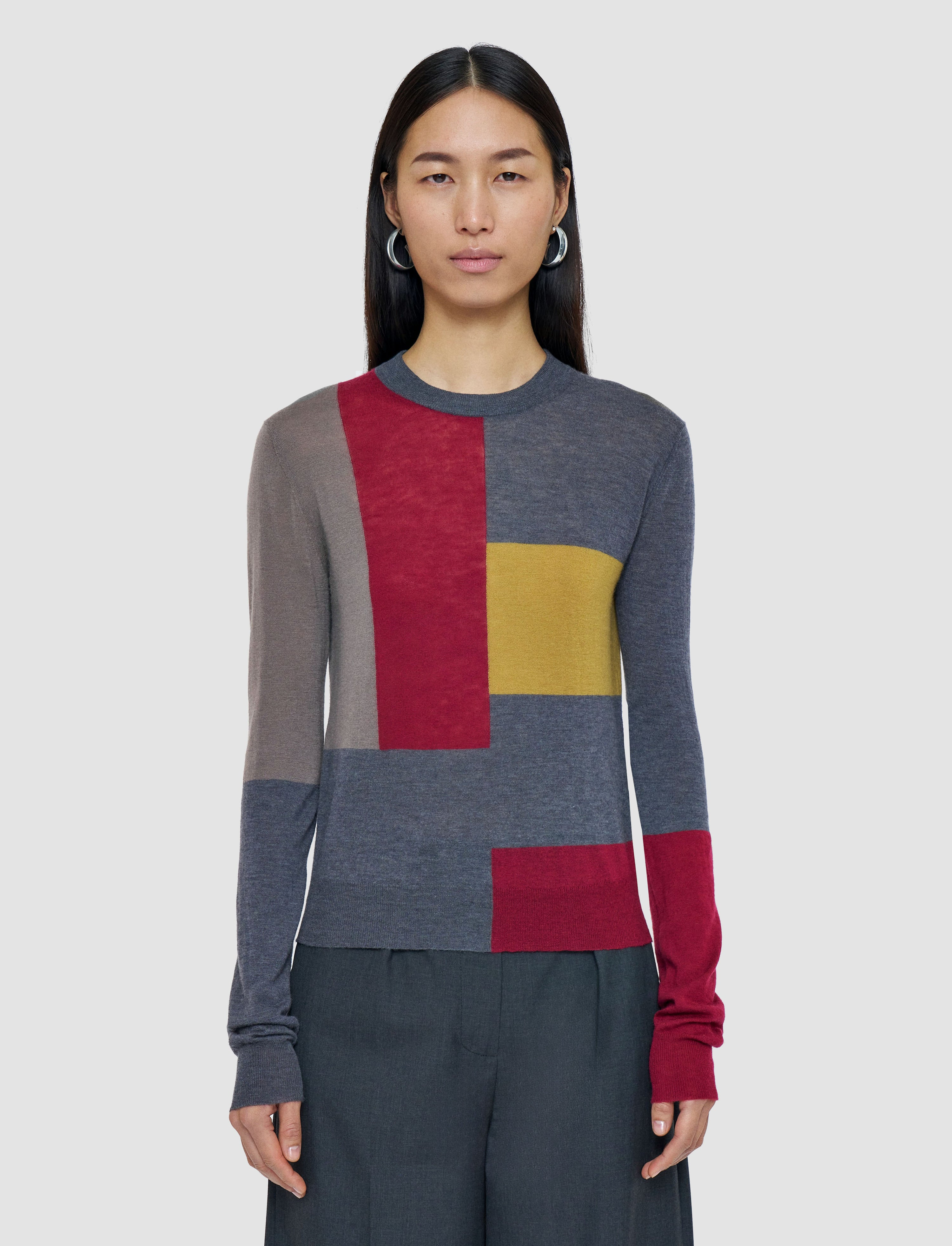 Overlay Cashair Round Neck Jumper - 3