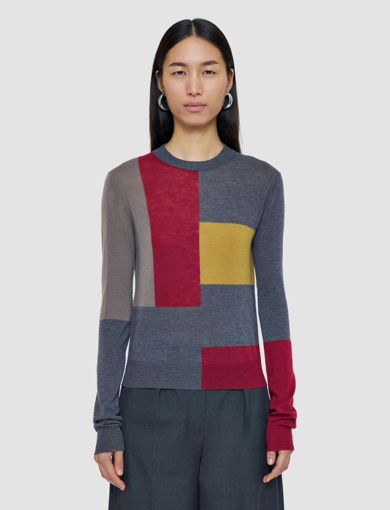 Overlay Cashair Round Neck Jumper 3
