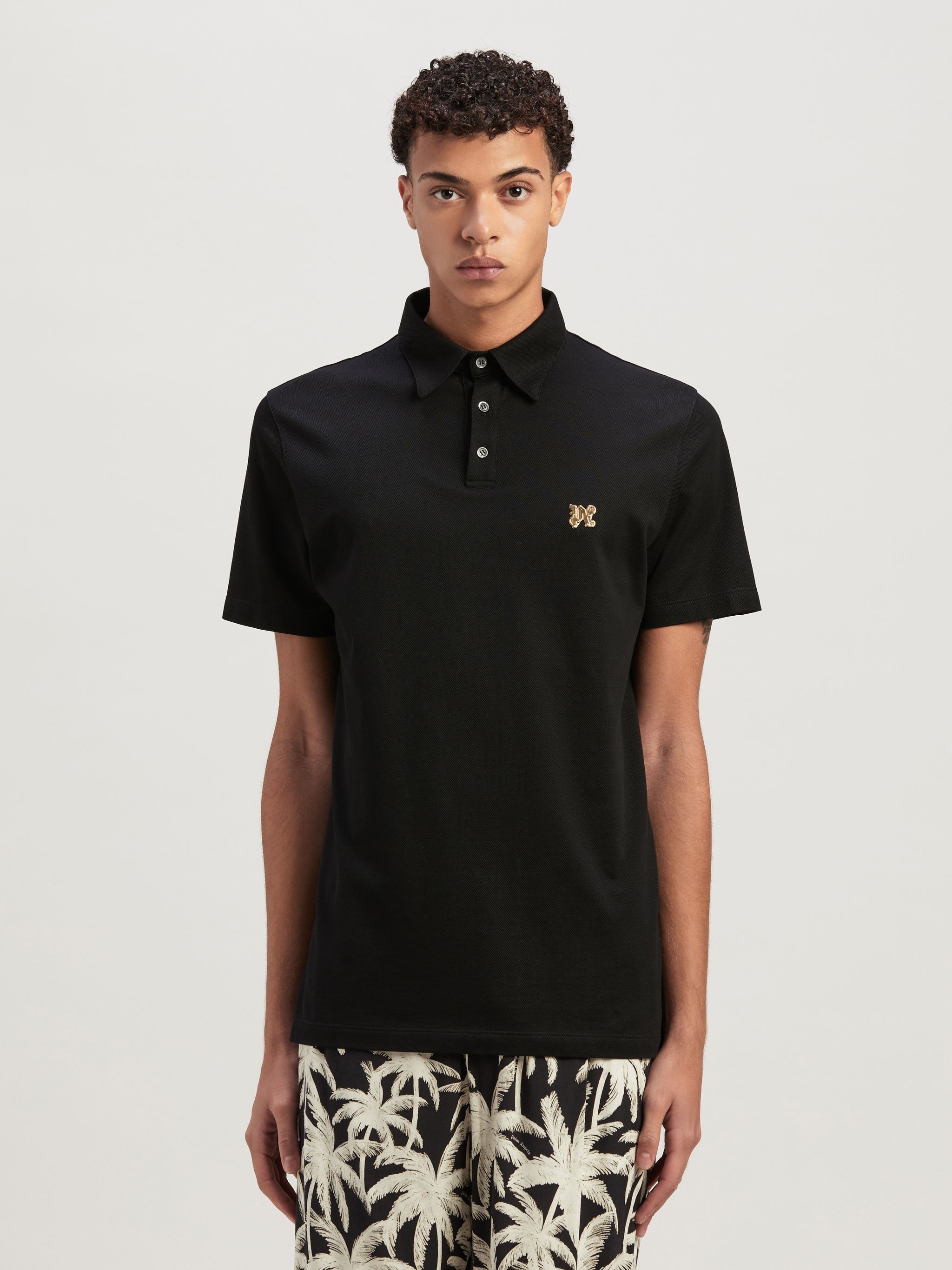 Monogram Pin Polo - 3