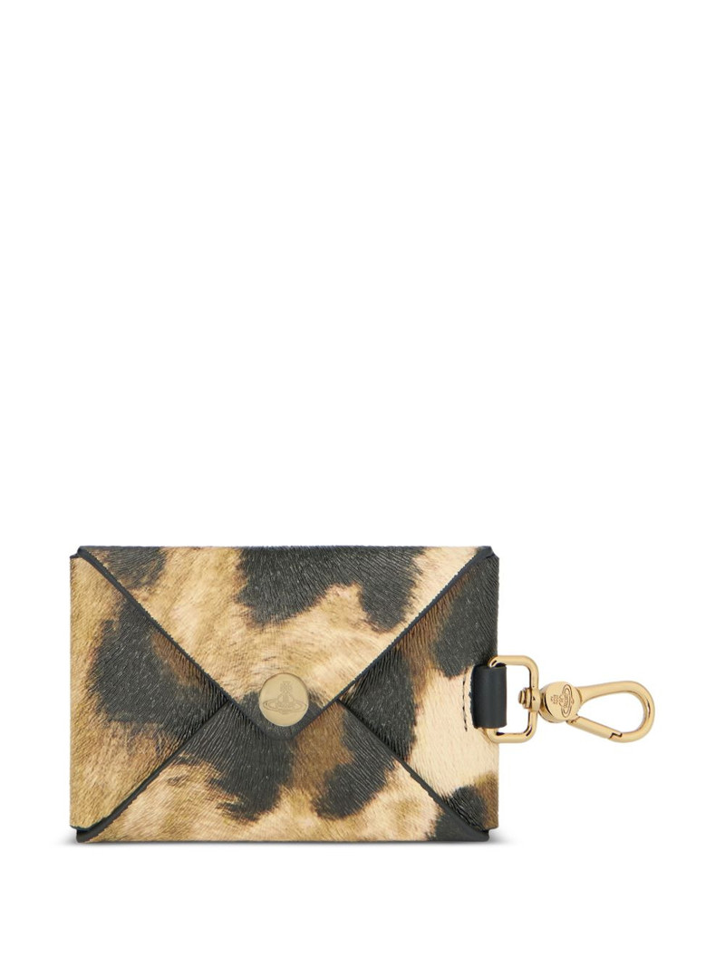 animal-print dog poo bag holder 1