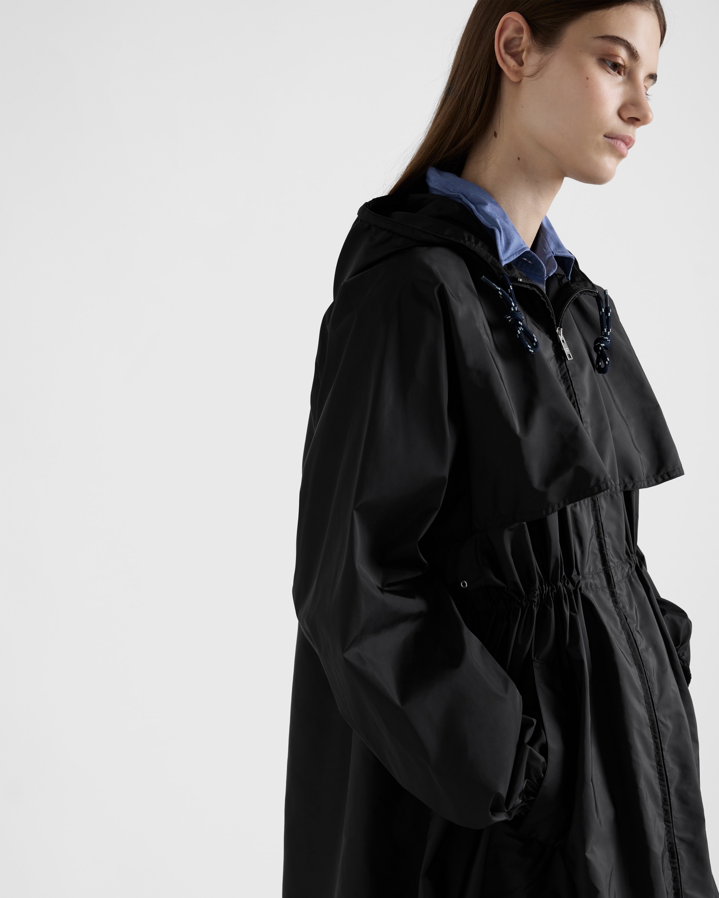 Lightweight Re-Nylon raincoat - 4