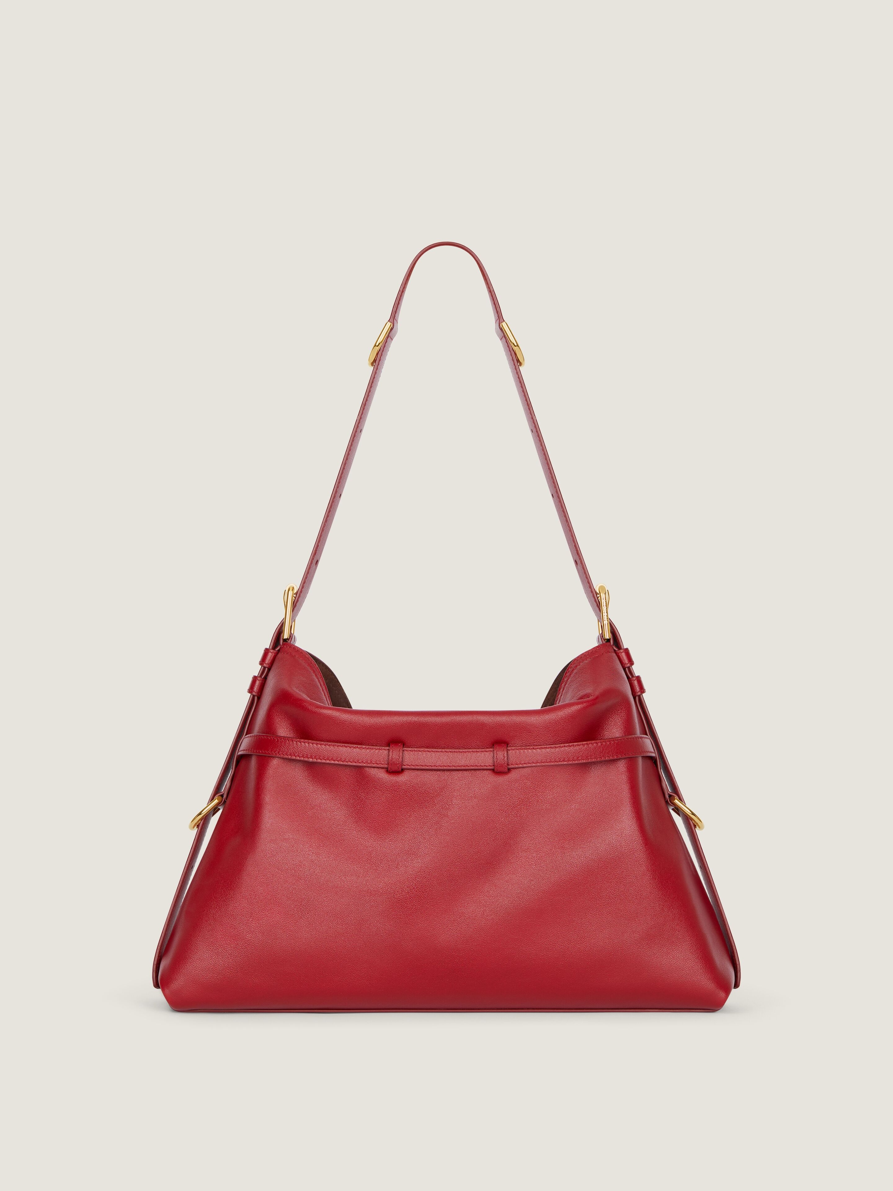 MEDIUM VOYOU BAG IN SHINY LEATHER - 4