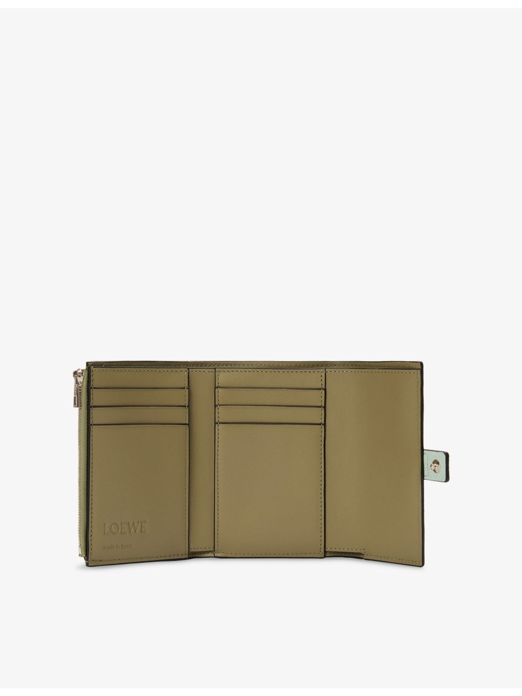 Vertical Small Leather Wallet - 4