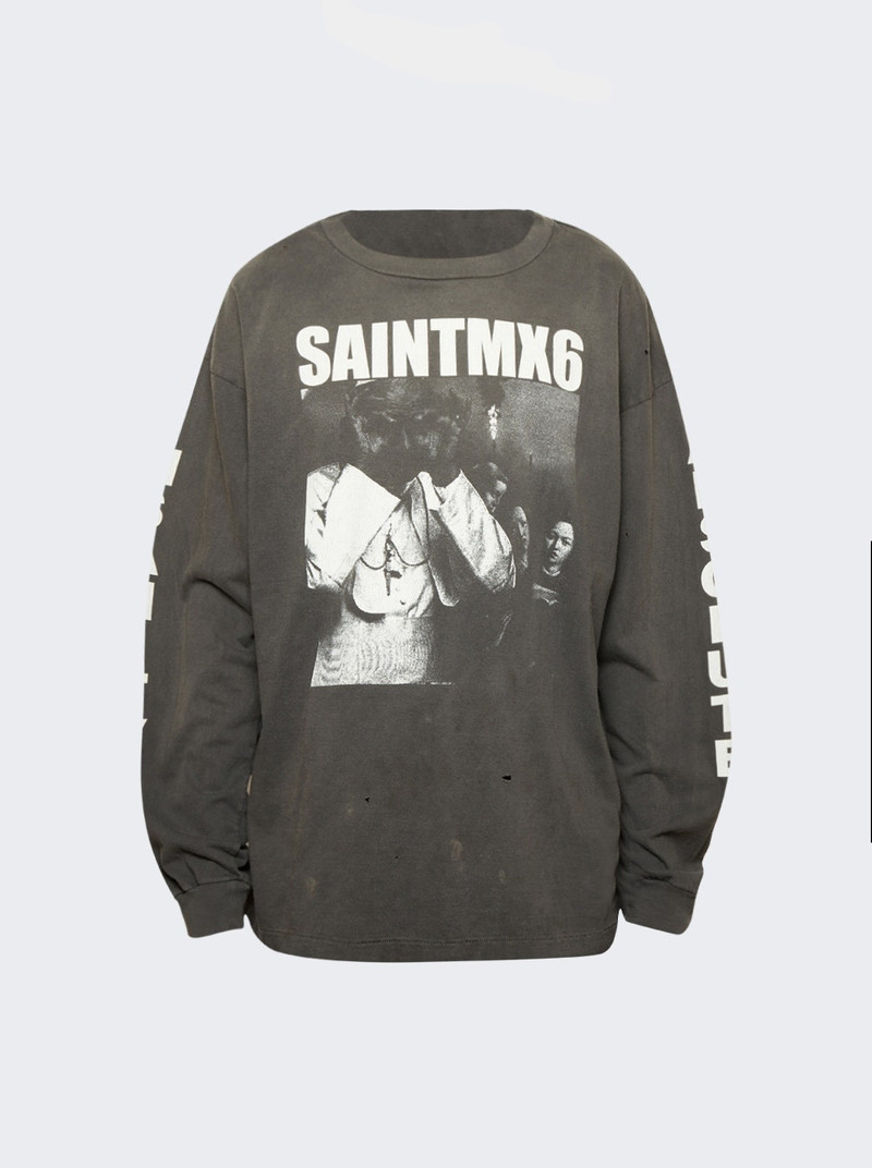 Saint MX6 Long-sleeve Tee Black - 1