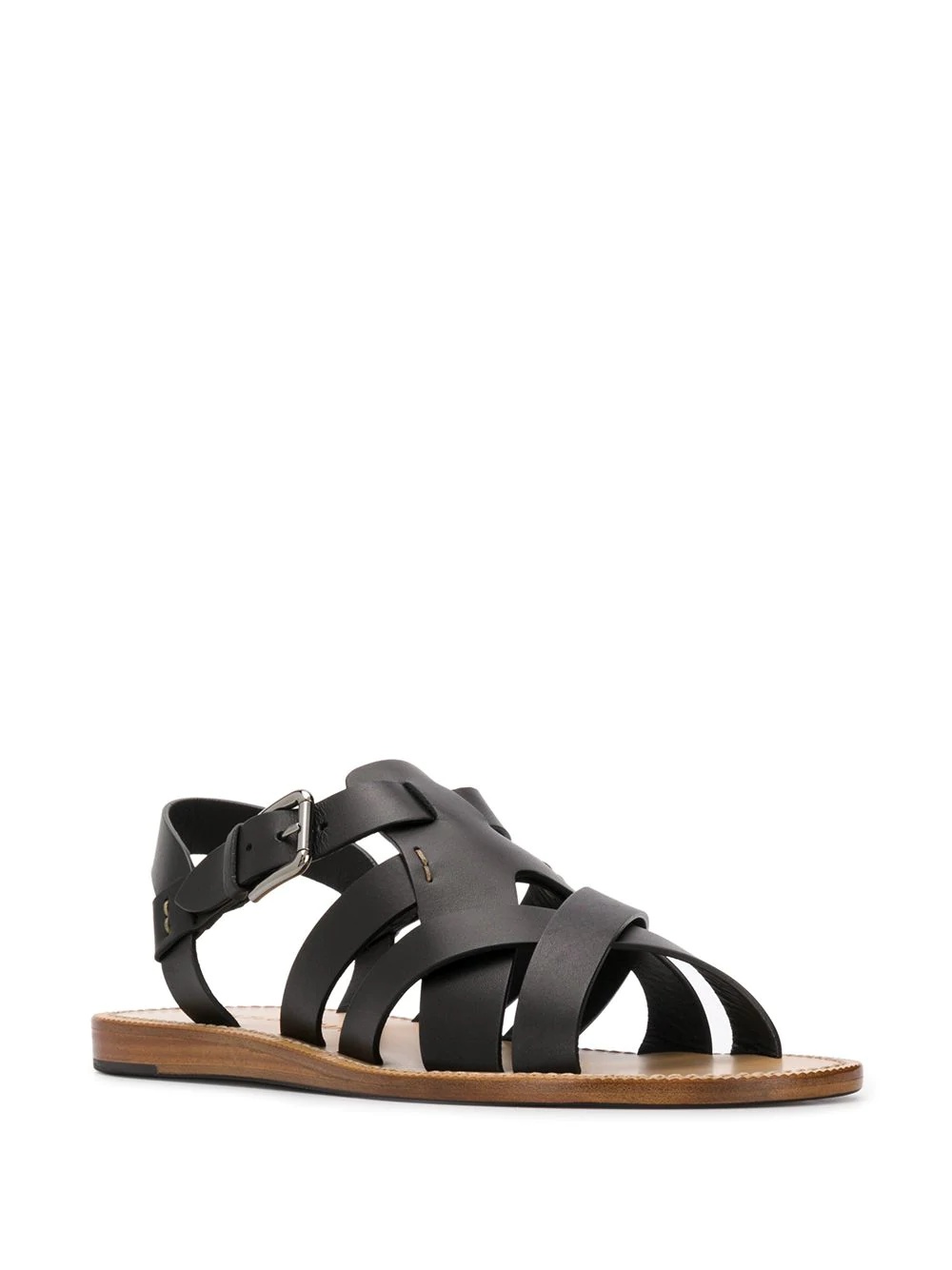 strappy flat sandals - 2