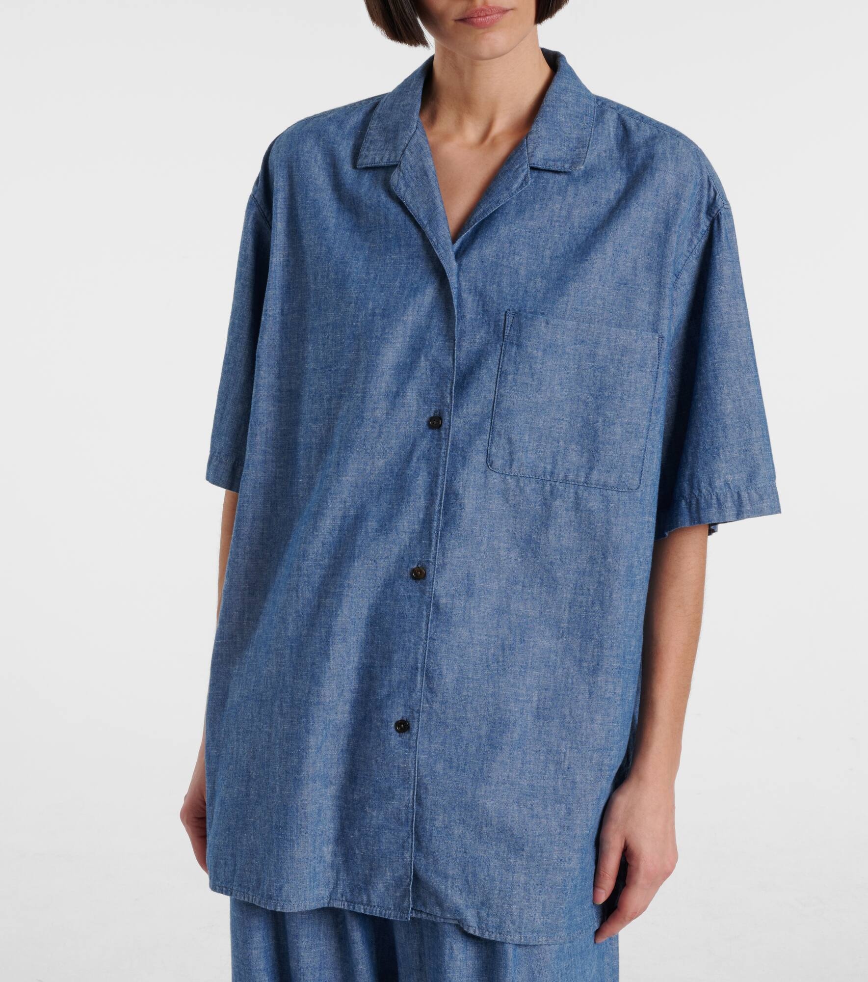 Jorge cotton chambray shirt - 5