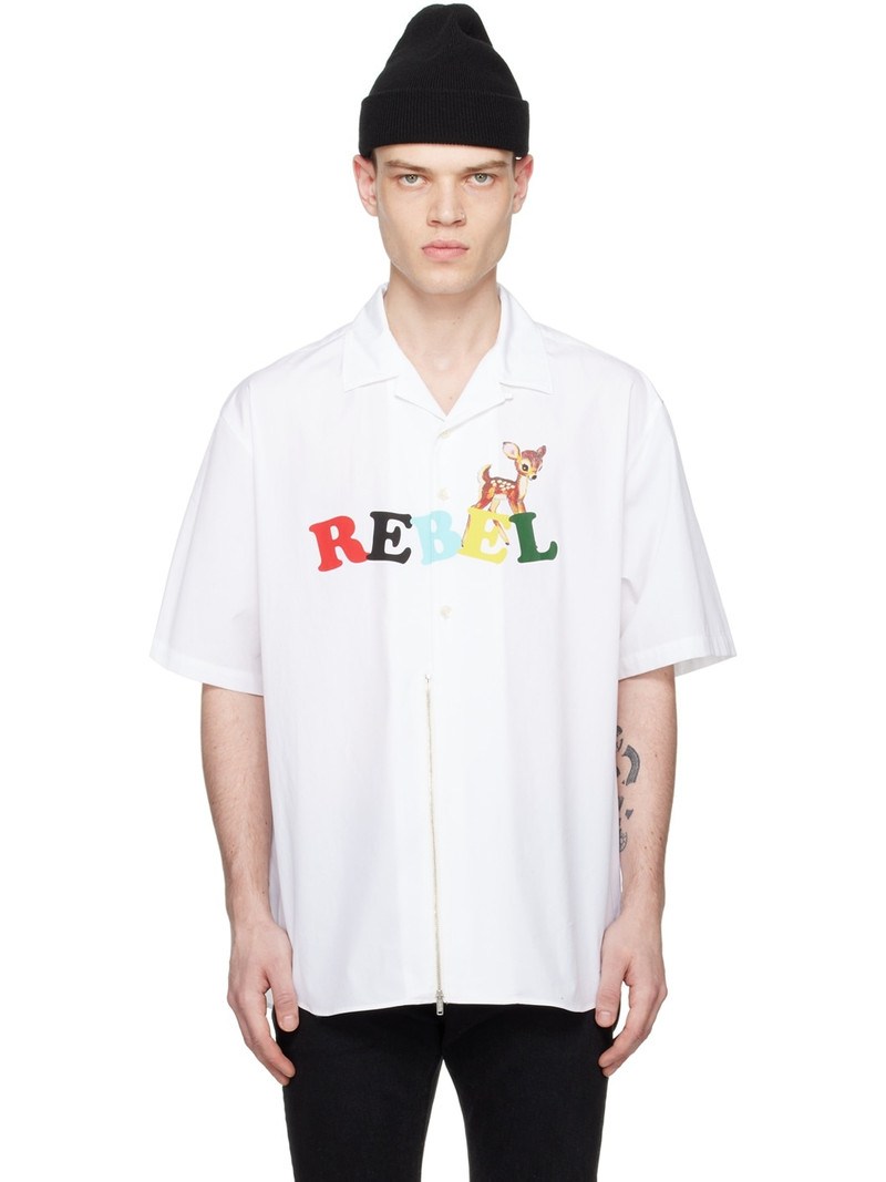White 'Rebel' Shirt 1