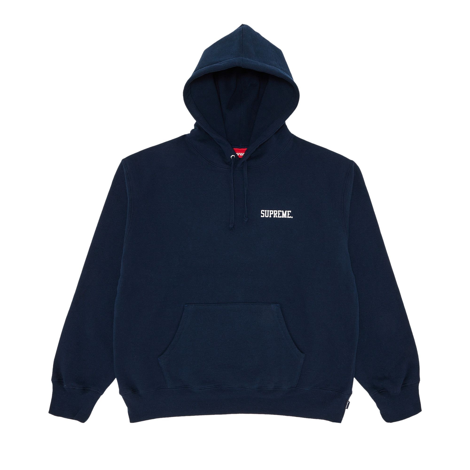 Supreme Anarchy Hooded Sweatshirt 'Navy' - 1