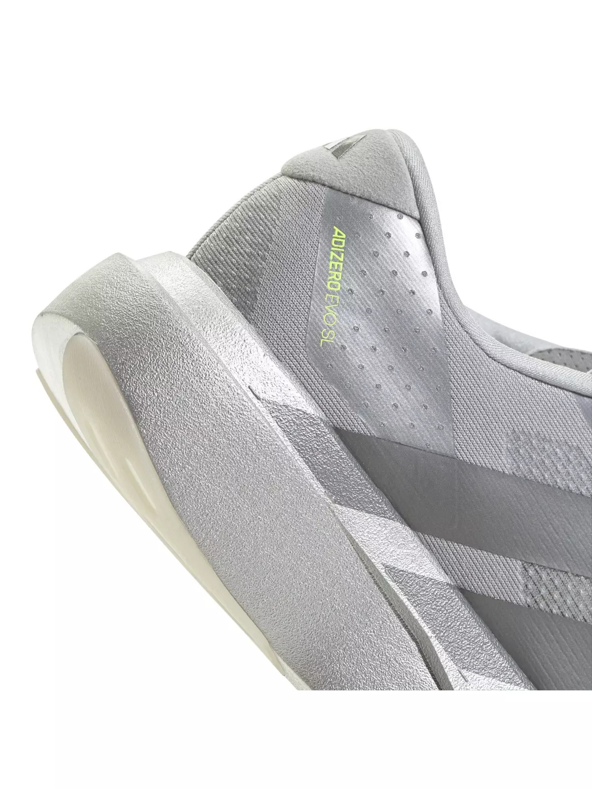 Adizero Evo SL "Silver Metallic/Halo Silver" Men's Running Shoe - 6