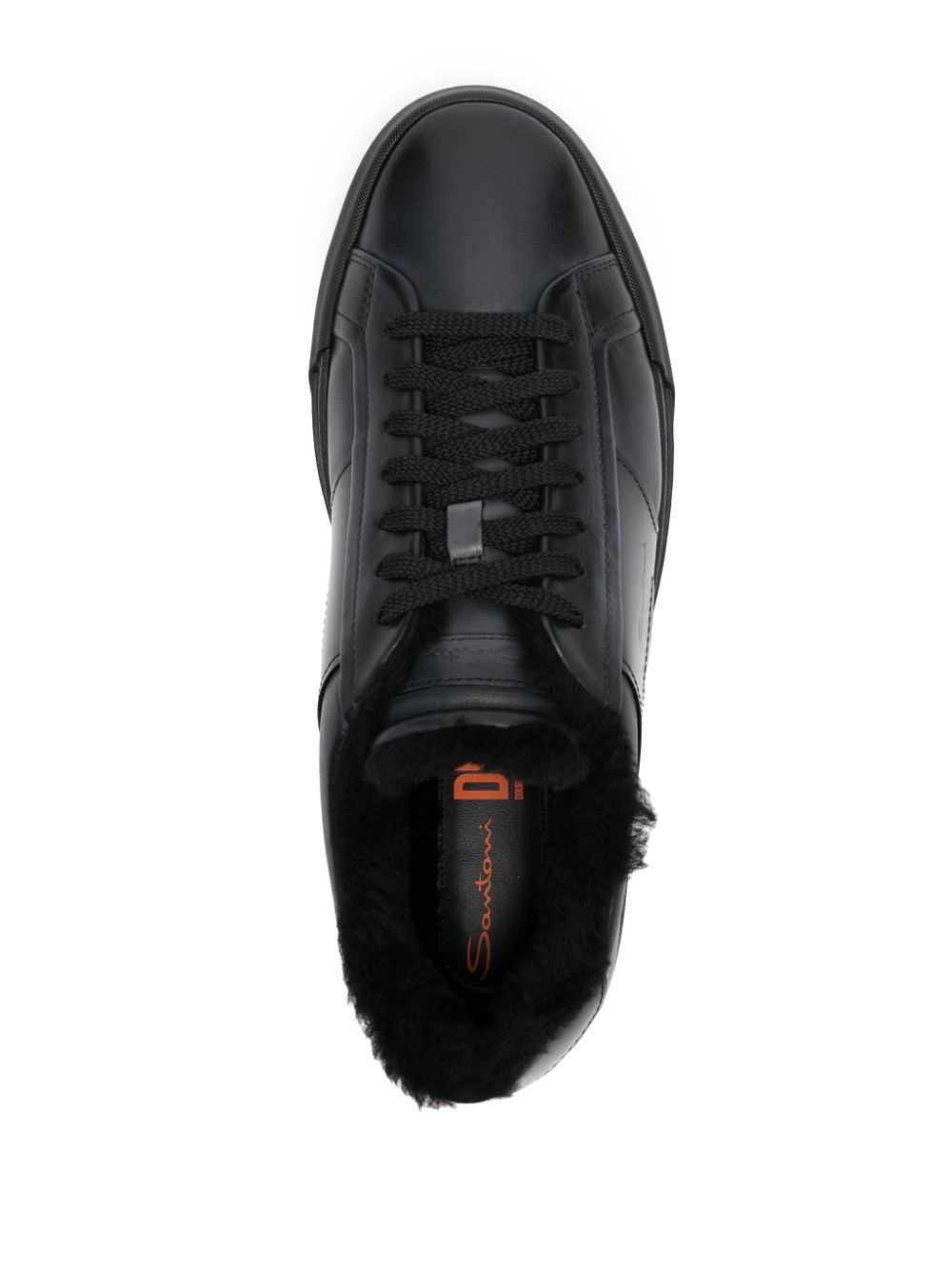 leather sneakers - 4