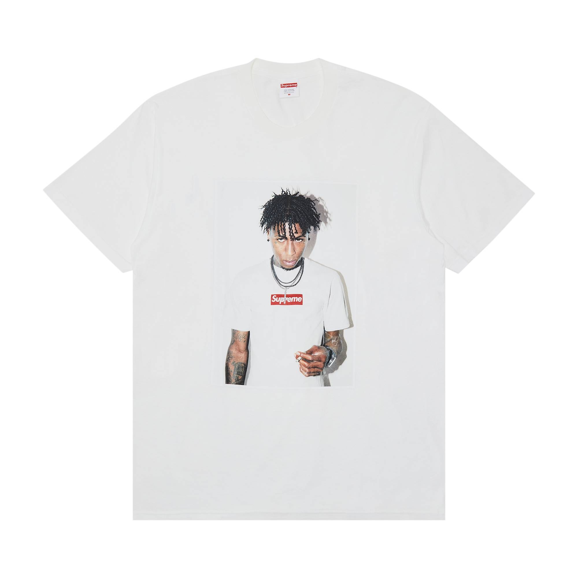 Supreme Supreme NBA Youngboy Tee 'White' | REVERSIBLE