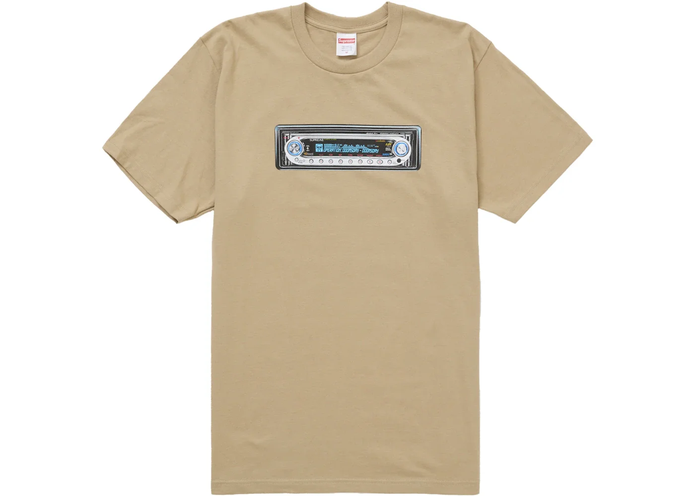 Supreme Receiver Tee Khaki - 1