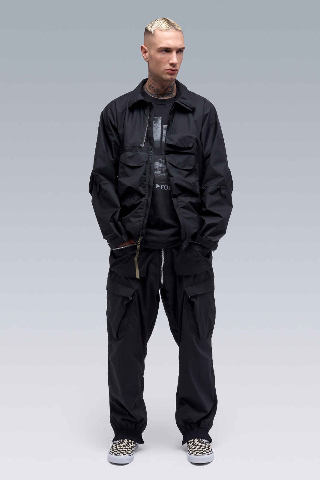 J28-WS 2L Gore-Tex Infinium™ Windstopper® Interops Jacket Black - 14