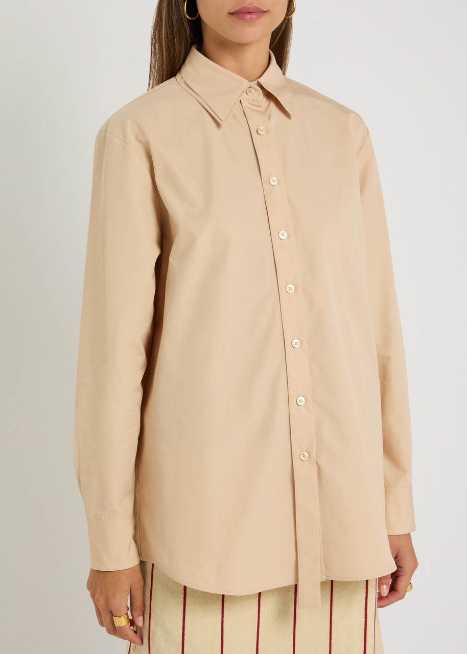 Bettter Ambrose Layered-effect Cotton-poplin Shirt - 2