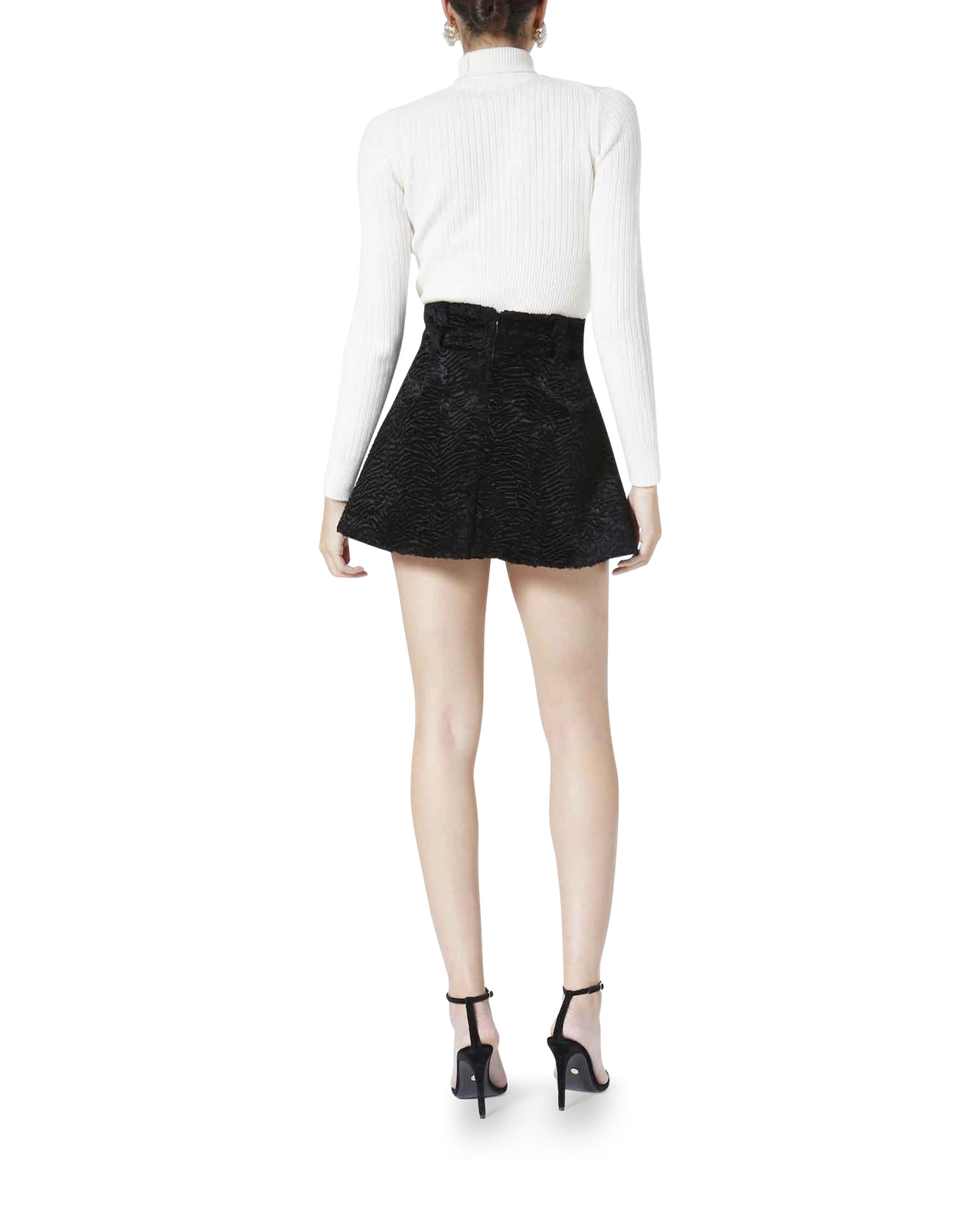 Astrakhan Skirt | Casablanca Paris - 3