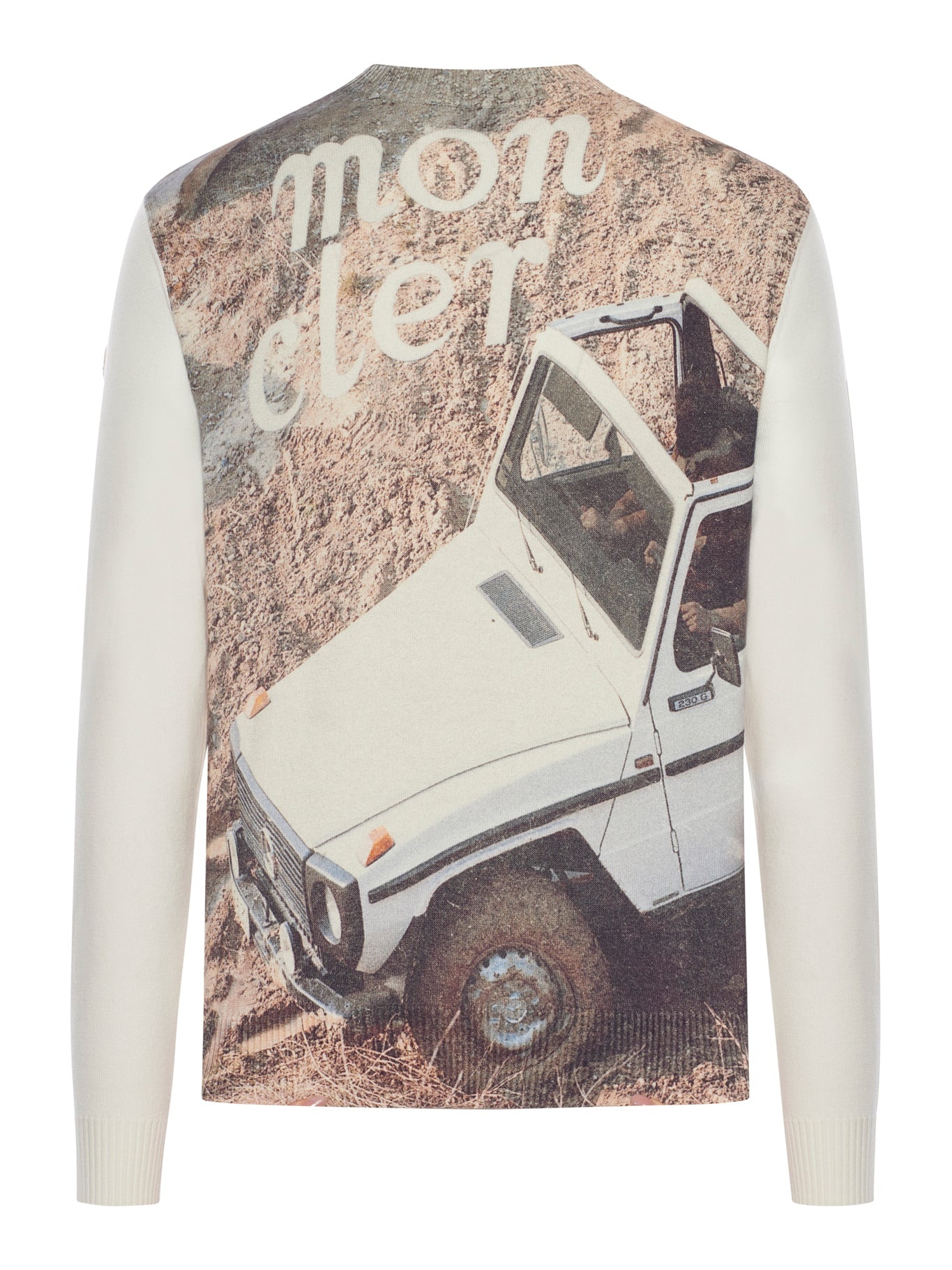 MONCLER X MERCEDES-BENZ BY NIGO CREW NECK COTTON SWEATER - 2