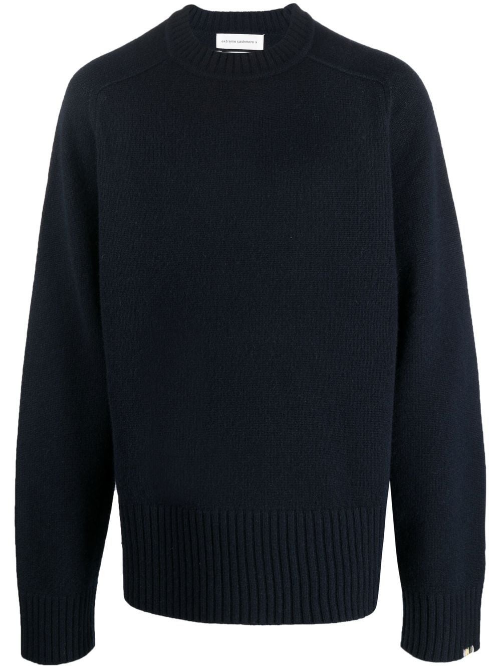 crew-neck cashmere jumper - 1