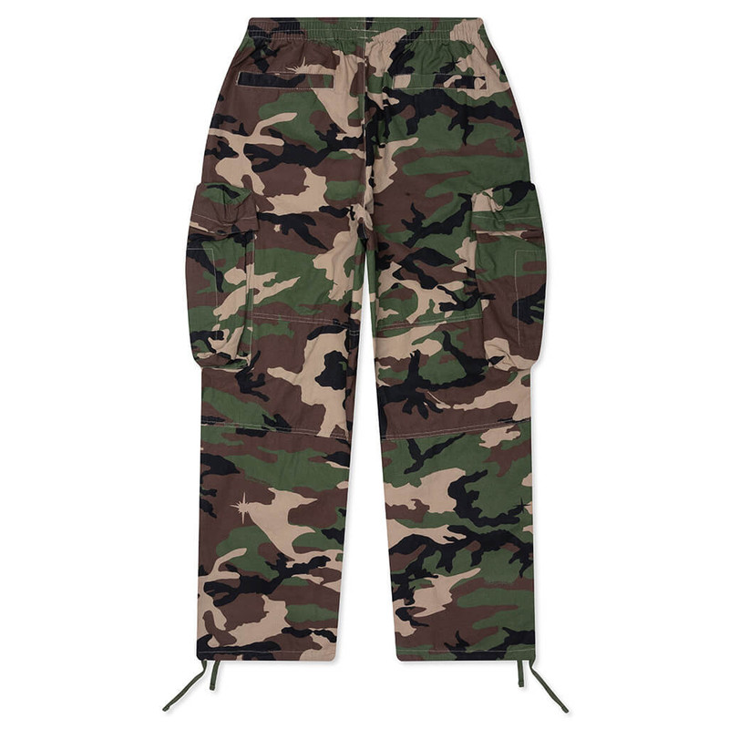 BILLIONAIRE BOYS CLUB STAR CAMO CARGO PANTS - KELP outlook
