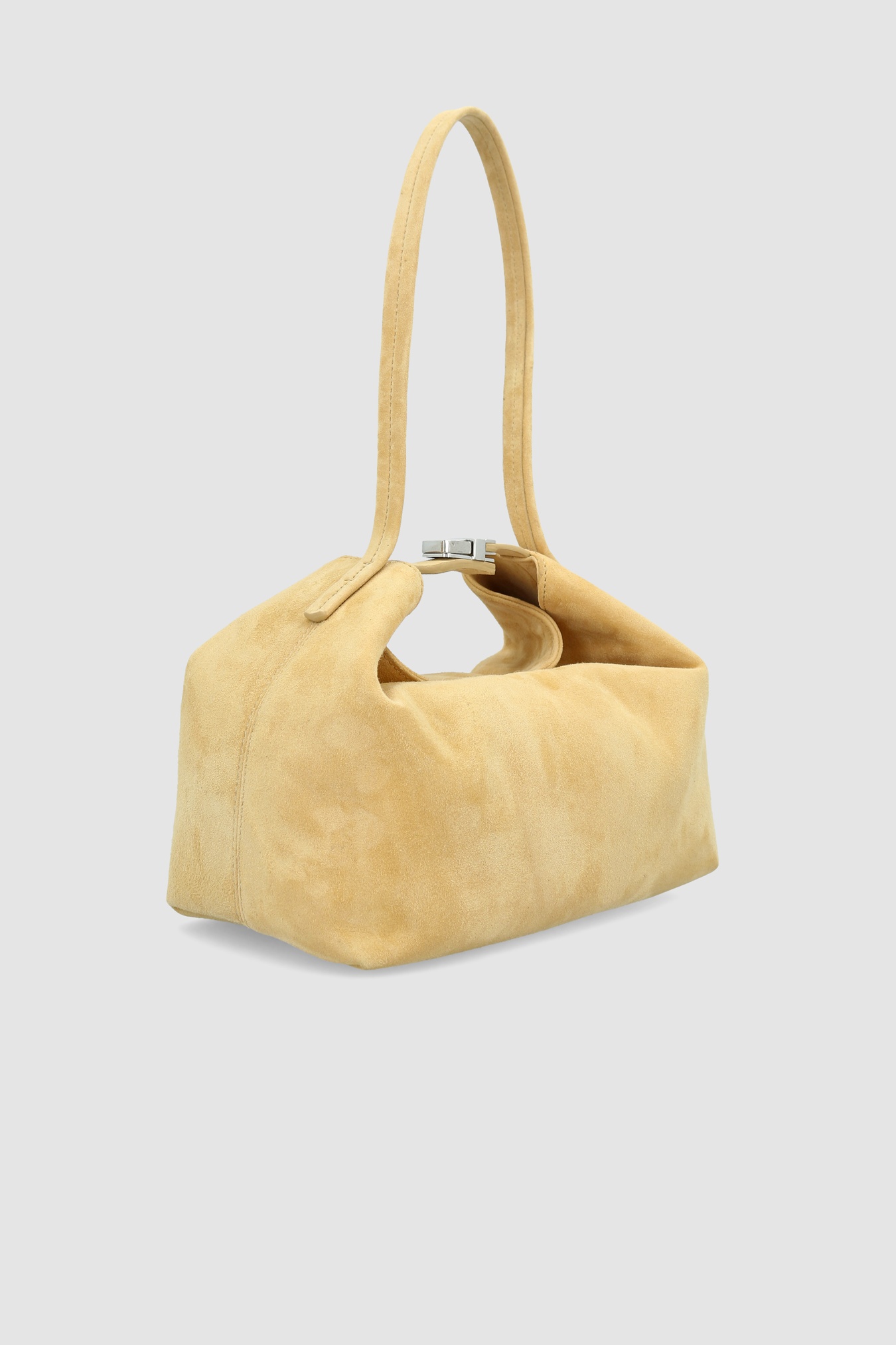 BEA REED KID SUEDE LEATHER HOBO BAG - 4