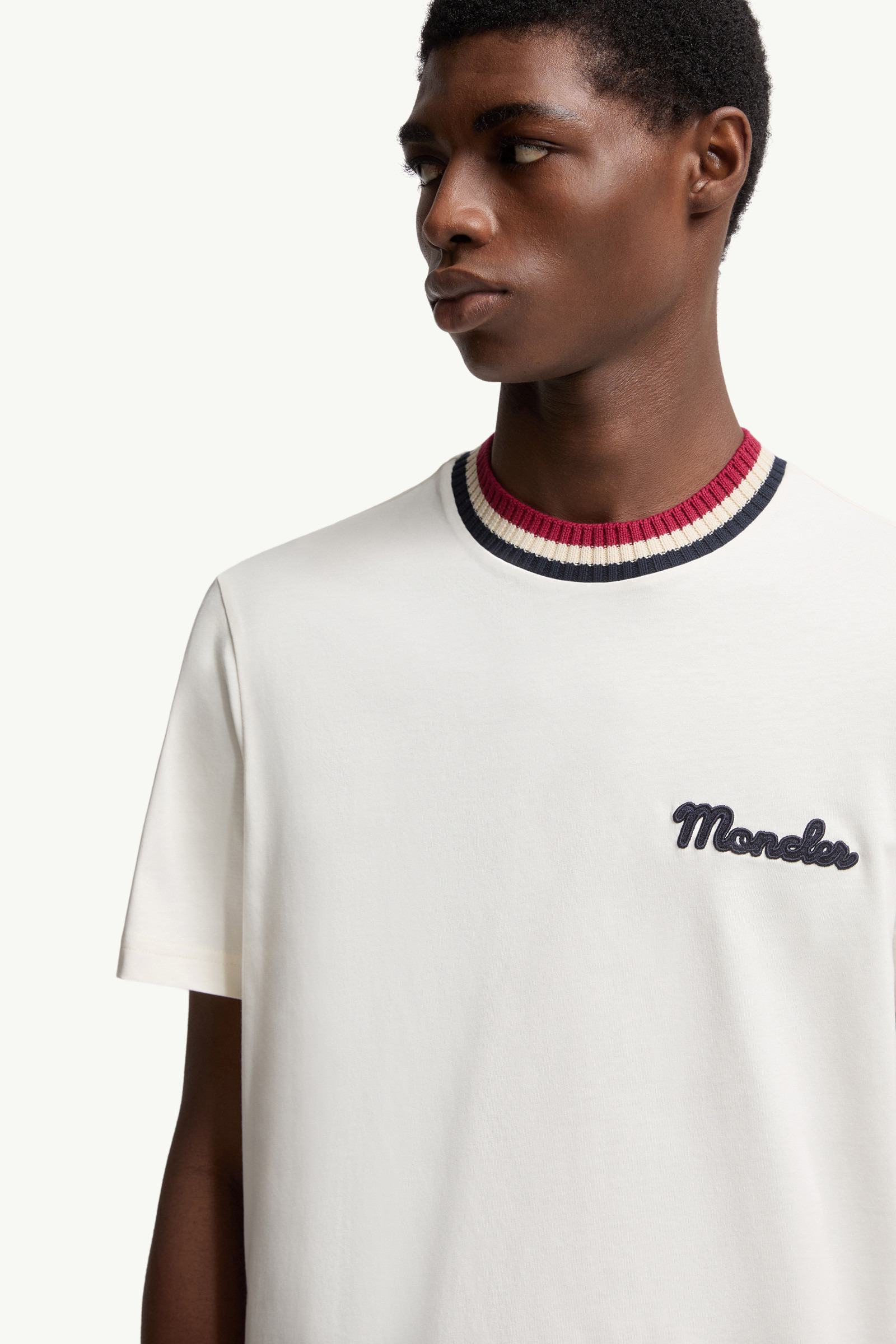 Embroidered Logo Cotton T-Shirt - 6