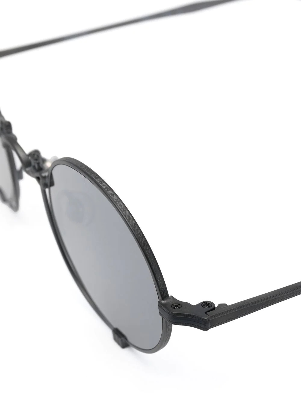 round-frame tinted sunglasses - 3