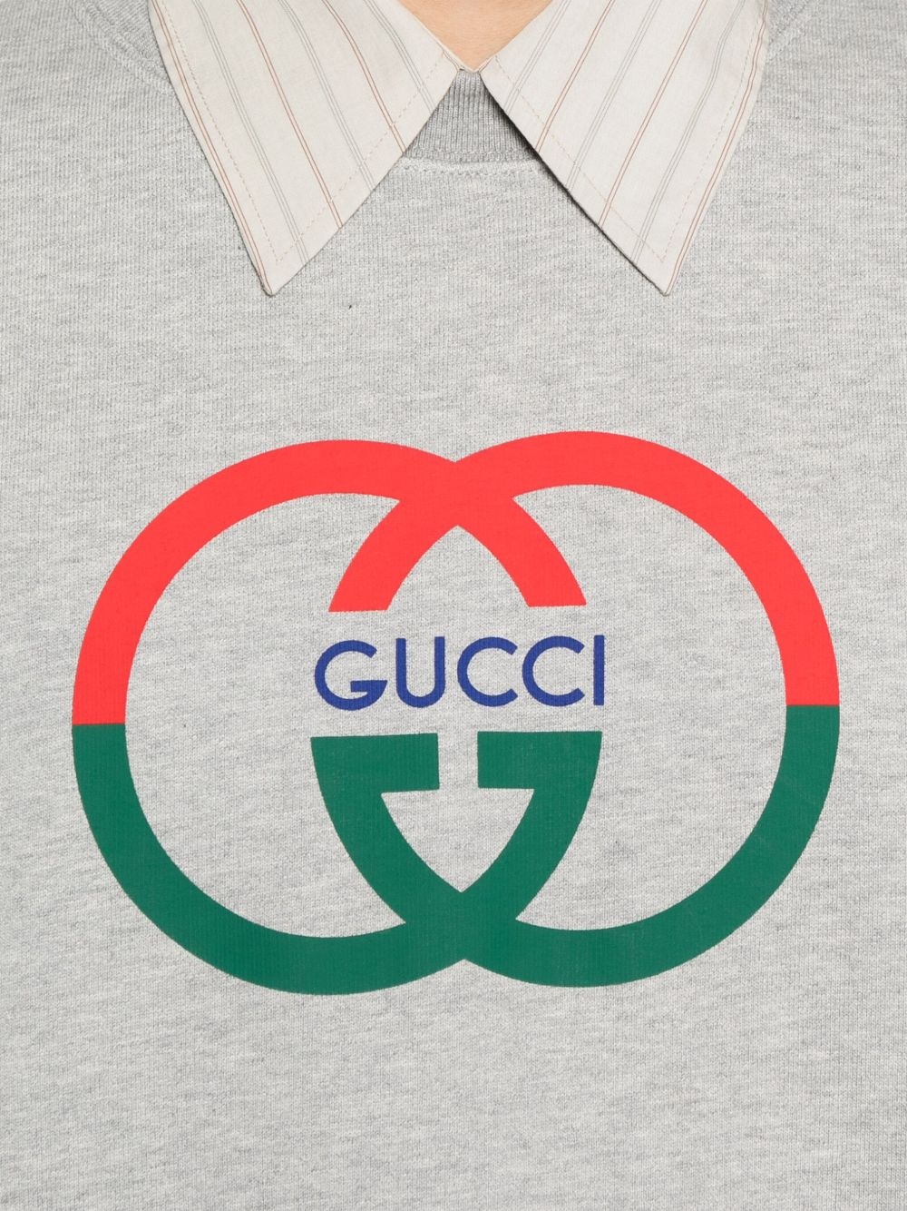 Interlocking G cotton sweatshirt - 5
