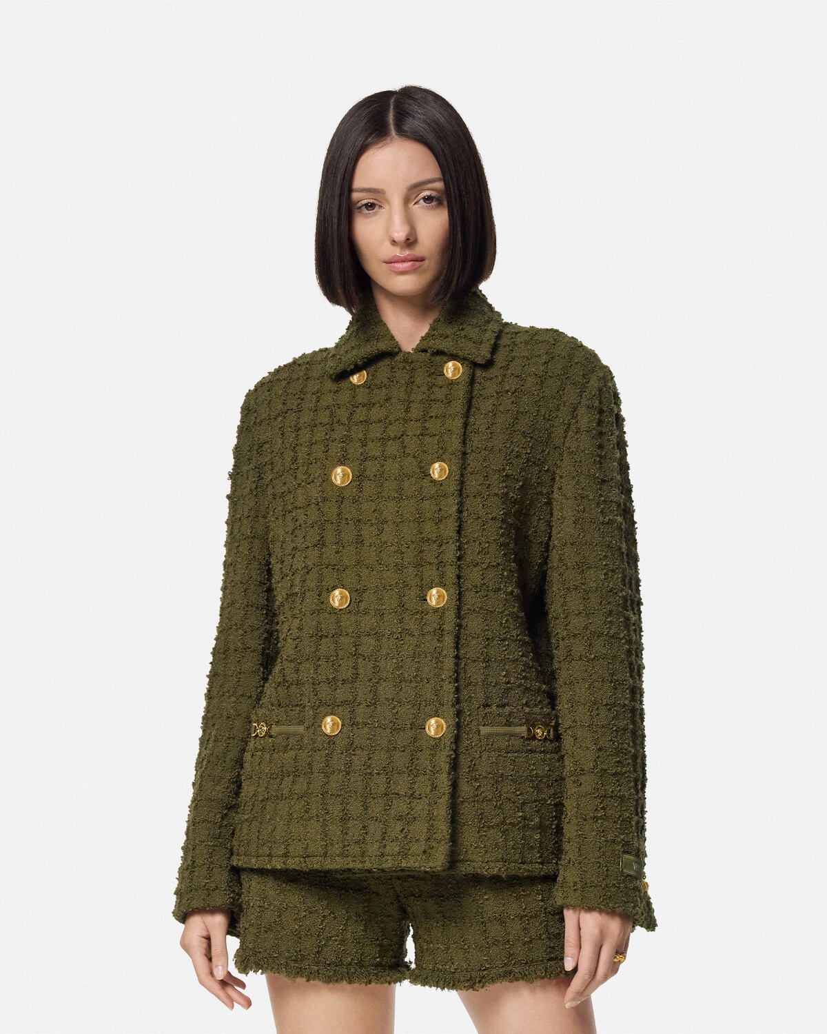Heritage Tweed Peacoat - 4