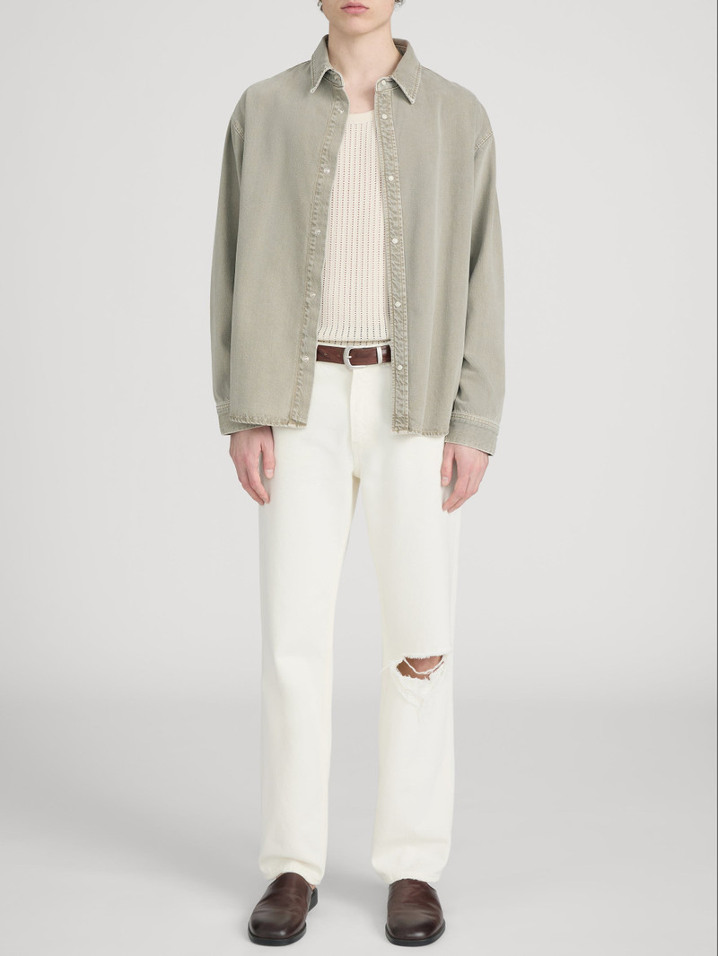 FRAME Relaxed Denim Overshirt outlook