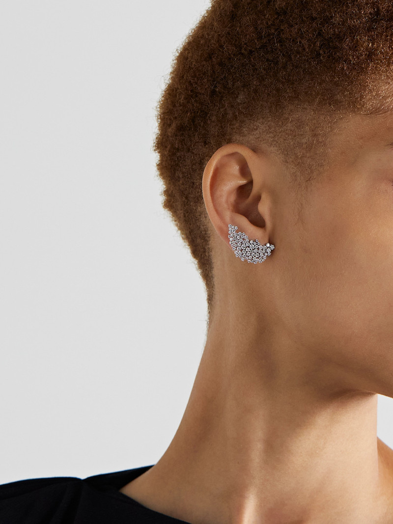 ANANYA Scatter 18-karat White Gold Diamond Earrings outlook