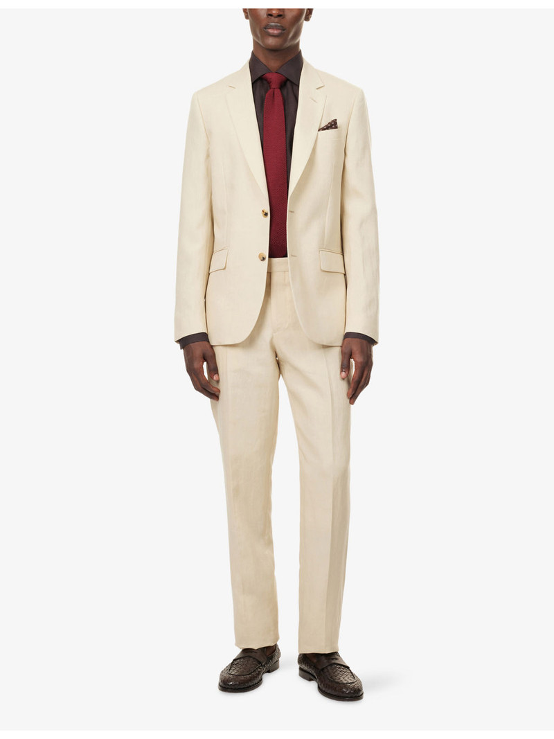 Paul Smith Single-Breasted Linen Suit outlook