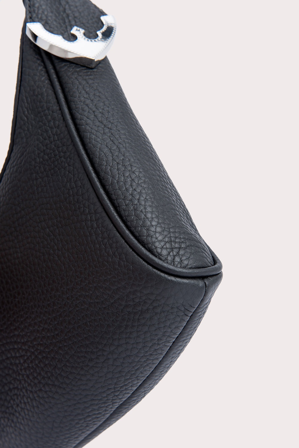 Cosmo Black Flat Grain Leather - 5