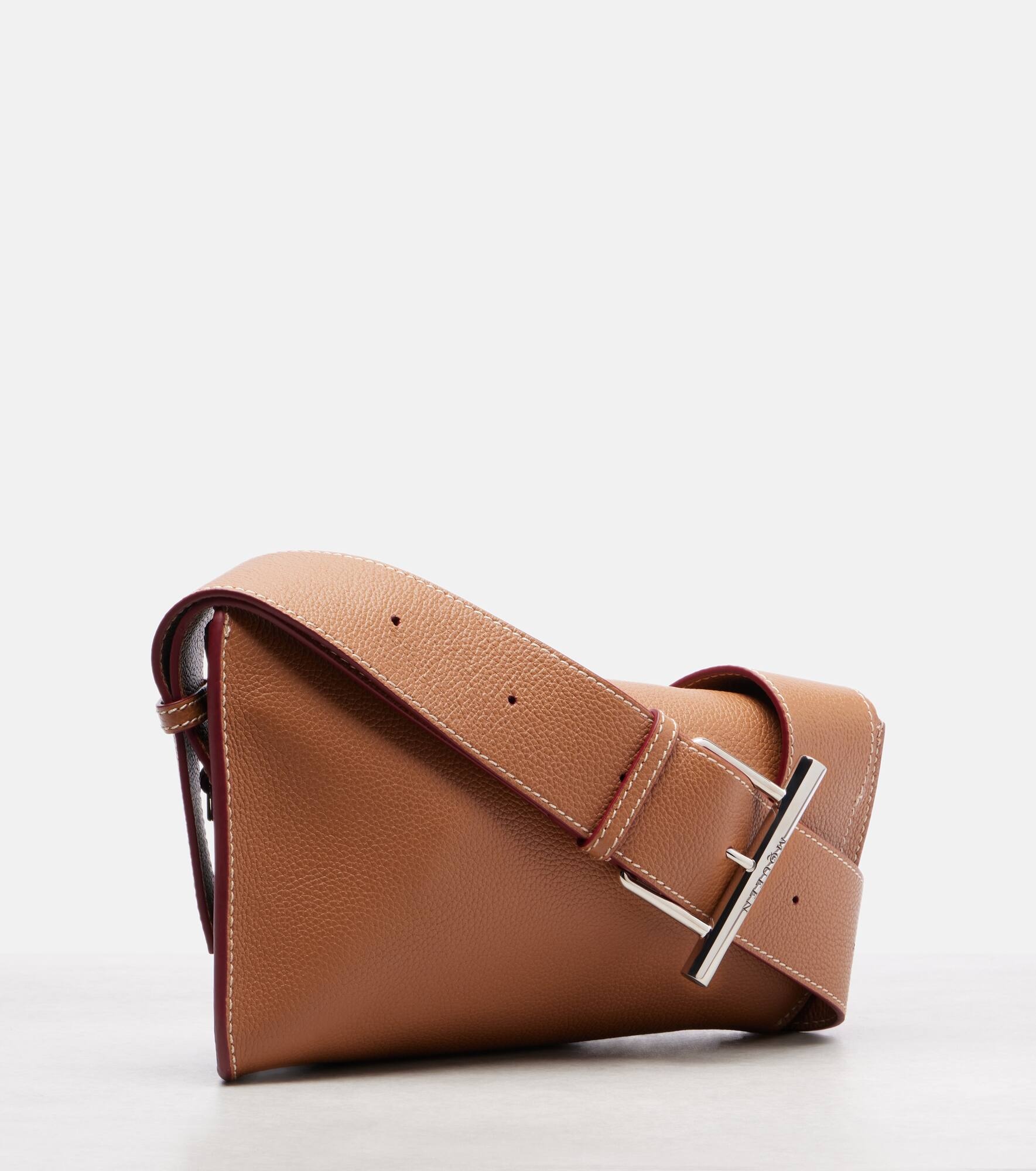 T-Bar leather shoulder bag - 4