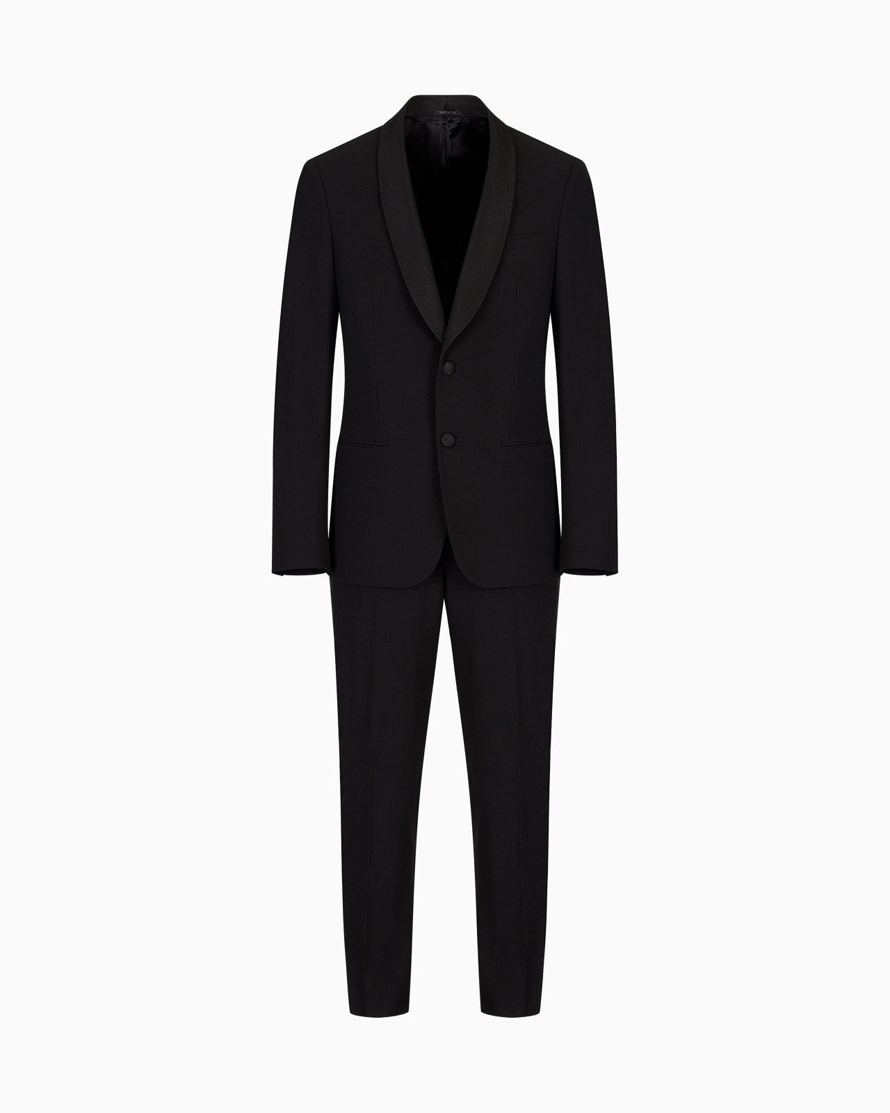 Soho Line single-breasted tuxedo in wool crêpe - 1
